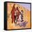 The Blanket Indian-Stanley L Wood-Framed Premier Image Canvas