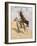 The Blanket Signal, C.1896 (Oil on Canvas)-Frederic Remington-Framed Giclee Print