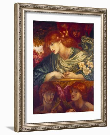 The Blessed Damozel, 1875-79-Dante Gabriel Rossetti-Framed Giclee Print