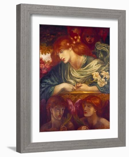 The Blessed Damozel, 1875-79-Dante Gabriel Rossetti-Framed Giclee Print