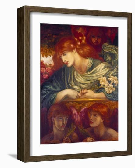 The Blessed Damozel, 1875-79-Dante Gabriel Rossetti-Framed Giclee Print