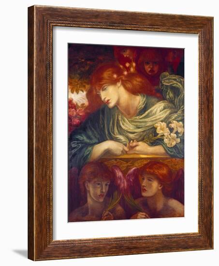 The Blessed Damozel, 1875-79-Dante Gabriel Rossetti-Framed Giclee Print