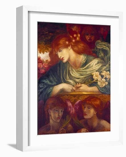 The Blessed Damozel, 1875-79-Dante Gabriel Rossetti-Framed Giclee Print