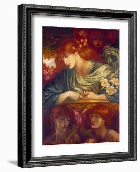 The Blessed Damozel, 1875-79-Dante Gabriel Rossetti-Framed Giclee Print