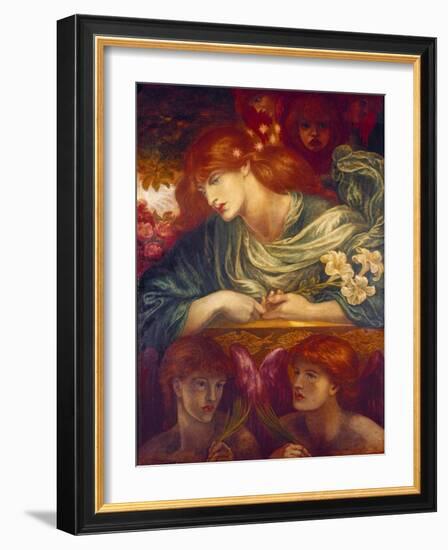 The Blessed Damozel, 1875-79-Dante Gabriel Rossetti-Framed Giclee Print