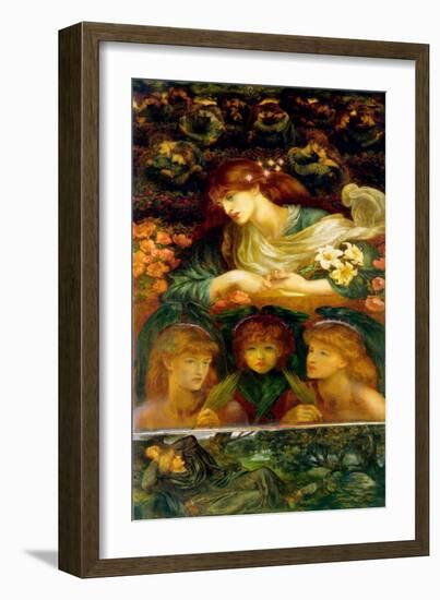 The Blessed Damozel-Dante Gabriel Rossetti-Framed Giclee Print