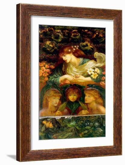 The Blessed Damozel-Dante Gabriel Rossetti-Framed Giclee Print