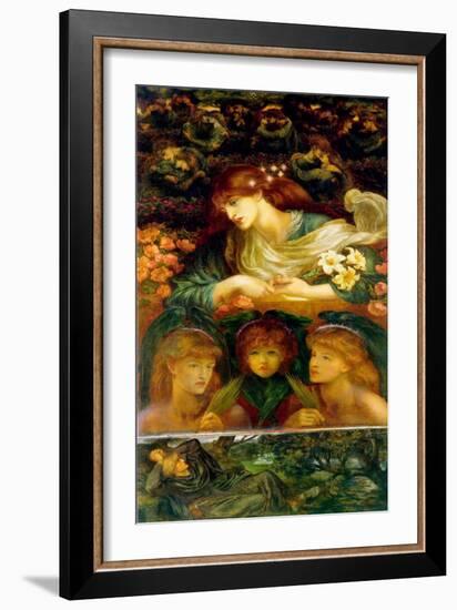The Blessed Damozel-Dante Gabriel Rossetti-Framed Giclee Print