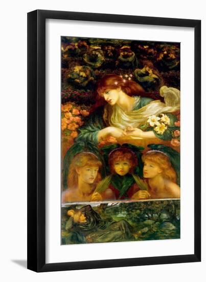 The Blessed Damozel-Dante Gabriel Rossetti-Framed Giclee Print