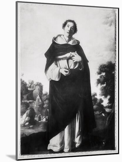 The Blessed Henry Suso, c.1636-38-Francisco de Zurbarán-Mounted Giclee Print