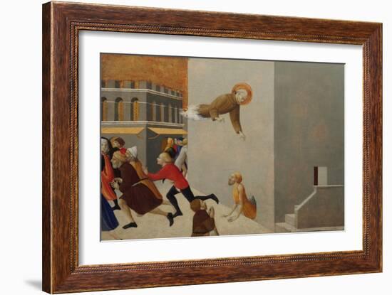 The Blessed Ranieri Setting Free the Poor-Sassetta-Framed Giclee Print