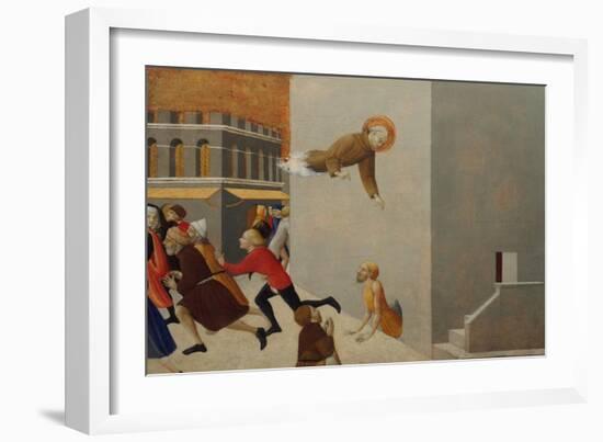 The Blessed Ranieri Setting Free the Poor-Sassetta-Framed Giclee Print