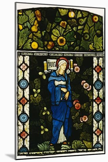 The Blessed Virgin Mary, Morris and Co.-Edward Burne-Jones-Mounted Giclee Print