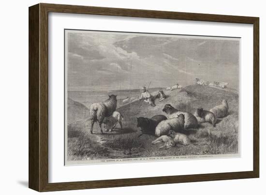 The Blessings of a Shepherd's Life-Henry Brittan Willis-Framed Giclee Print