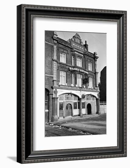 The 'Blind Beggar' Public House on Whitechapel Road in Mile End 1969-Jones-Framed Photographic Print