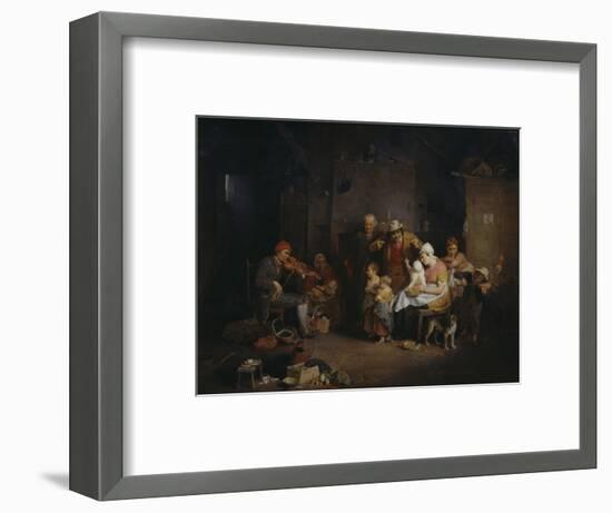 The Blind Fiddler-Sir David Wilkie-Framed Giclee Print