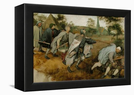 The Blind Leading the Blind, 1568-Pieter Bruegel the Elder-Framed Premier Image Canvas