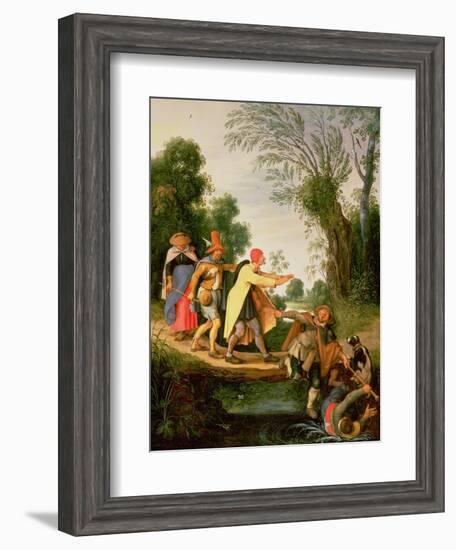 The Blind Leading the Blind-Sebastian Vrancx-Framed Giclee Print