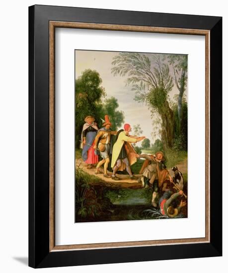 The Blind Leading the Blind-Sebastian Vrancx-Framed Giclee Print