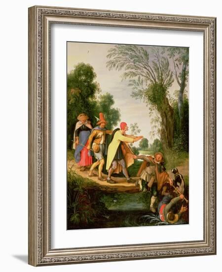 The Blind Leading the Blind-Sebastian Vrancx-Framed Giclee Print