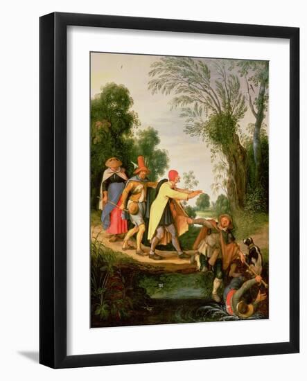 The Blind Leading the Blind-Sebastian Vrancx-Framed Giclee Print