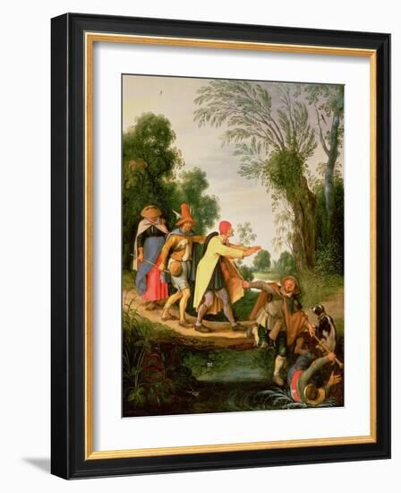 The Blind Leading the Blind-Sebastian Vrancx-Framed Giclee Print