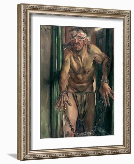 The Blinded Samson, 1912-Lovis Corinth-Framed Giclee Print