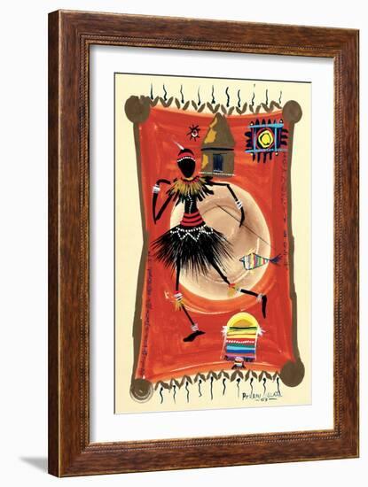 The Block Dance 3, 2003-Oglafa Ebitari Perrin-Framed Giclee Print