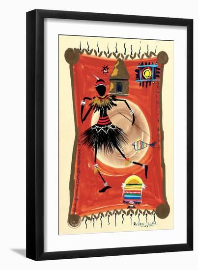 The Block Dance 3, 2003-Oglafa Ebitari Perrin-Framed Giclee Print