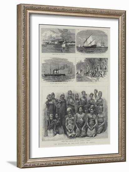 The Blockade of the East Coast of Africa-Charles William Wyllie-Framed Giclee Print