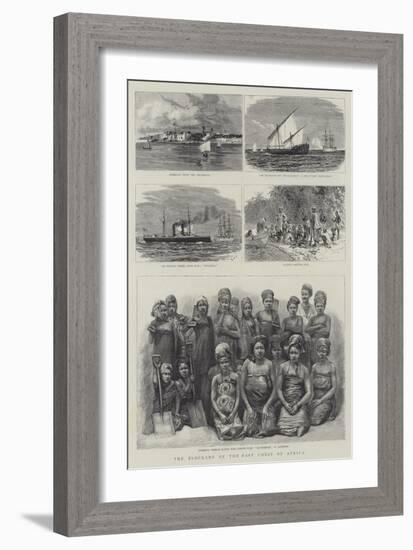 The Blockade of the East Coast of Africa-Charles William Wyllie-Framed Giclee Print