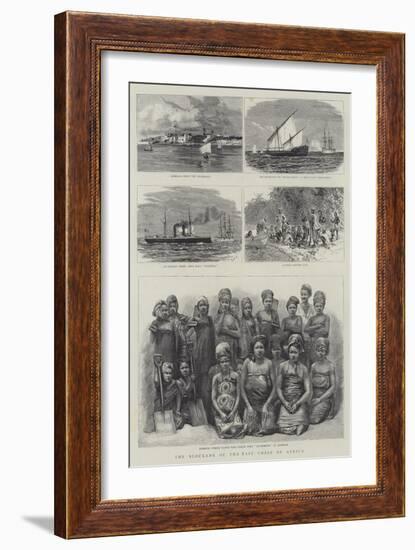 The Blockade of the East Coast of Africa-Charles William Wyllie-Framed Giclee Print