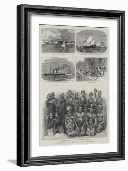 The Blockade of the East Coast of Africa-Charles William Wyllie-Framed Giclee Print