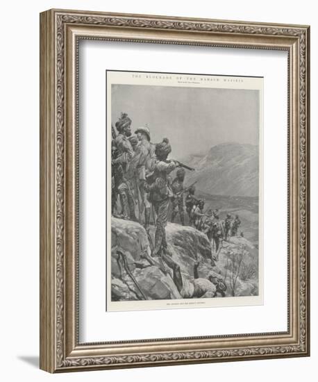 The Blockade of the Mahsud Waziris-Richard Caton Woodville II-Framed Giclee Print