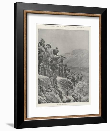 The Blockade of the Mahsud Waziris-Richard Caton Woodville II-Framed Giclee Print