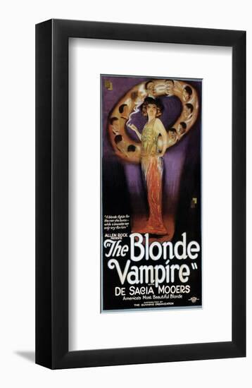 The Blonde Vampire - 1922-null-Framed Giclee Print