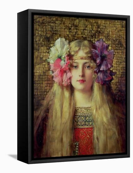 The Blonde Woman-Leon Francois Comerre-Framed Premier Image Canvas