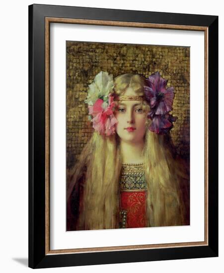 The Blonde Woman-Leon Francois Comerre-Framed Giclee Print