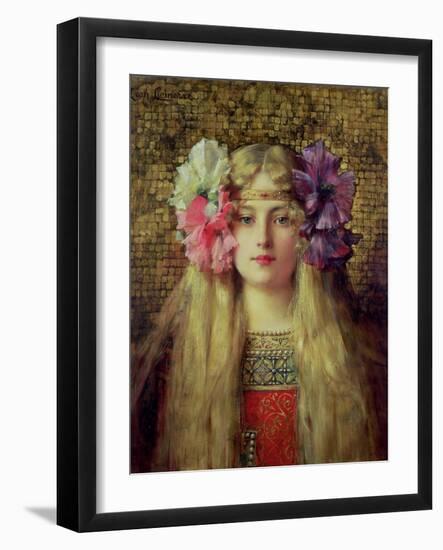 The Blonde Woman-Leon Francois Comerre-Framed Giclee Print