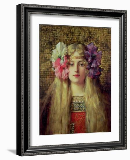 The Blonde Woman-Leon Francois Comerre-Framed Giclee Print