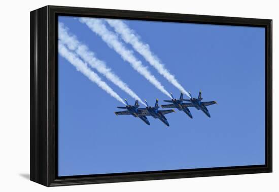 The Blue Angels, Airshow, SEAFAIR, F/A-18 Hornet Aircraft, Seattle, Washington, USA-Jamie & Judy Wild-Framed Premier Image Canvas