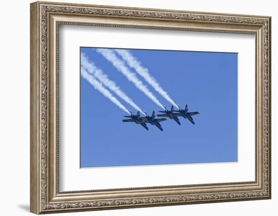 The Blue Angels, Airshow, SEAFAIR, F/A-18 Hornet Aircraft, Seattle, Washington, USA-Jamie & Judy Wild-Framed Photographic Print