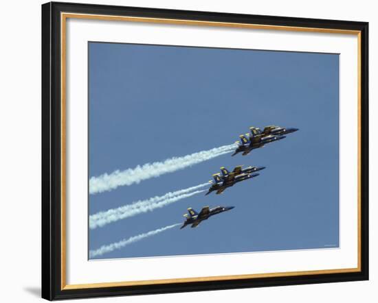 The Blue Angels-Stocktrek Images-Framed Photographic Print