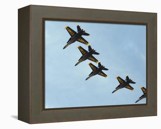 The Blue Angels-Stocktrek Images-Framed Premier Image Canvas
