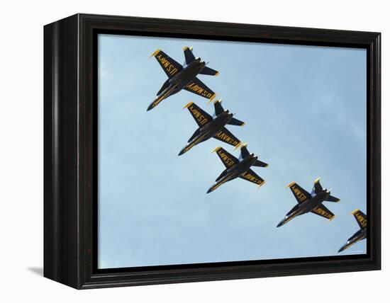 The Blue Angels-Stocktrek Images-Framed Premier Image Canvas