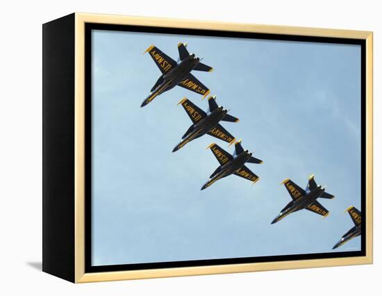 The Blue Angels-Stocktrek Images-Framed Premier Image Canvas