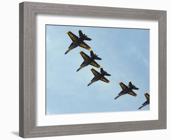 The Blue Angels-Stocktrek Images-Framed Photographic Print