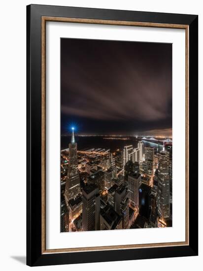 The Blue Beacon-Bruce Getty-Framed Photographic Print
