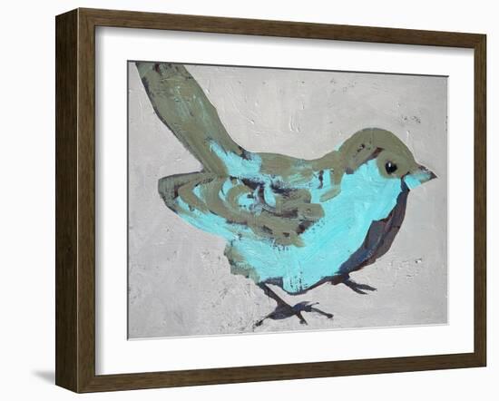 The Blue Bird-Erin McGee Ferrell-Framed Art Print