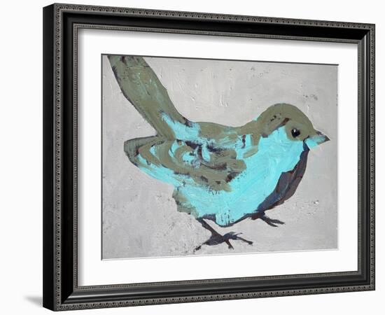 The Blue Bird-Erin McGee Ferrell-Framed Art Print